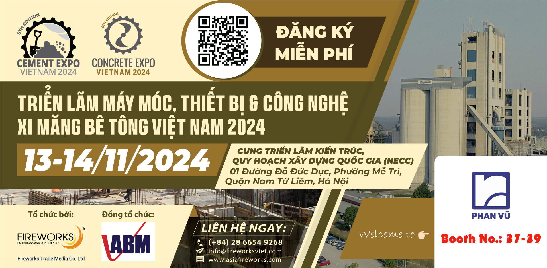 TRIỂN LÃM BÊ TÔNG VÀ XI MĂNG VIỆT NAM 2024