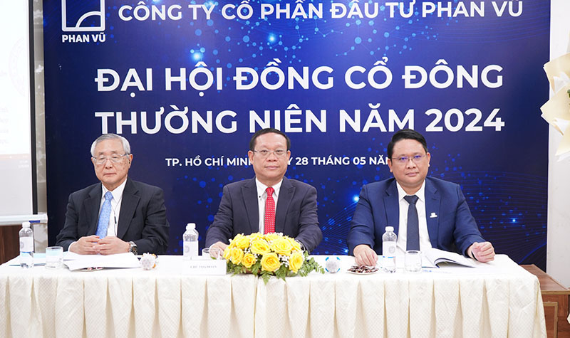 Phan Vũ tổ chức thành công Đại hội đồng Cổ đông thường niên 2024