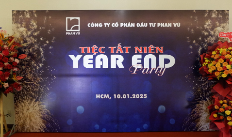 Year-End Party 2024: Phan Vũ closed a memorable year